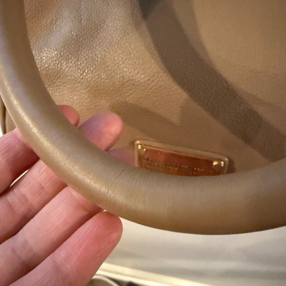 Marc By Marc Jacobs Classic Q Fran Satchel Taupe Womens Shoulder Bag - Picture 7 of 9